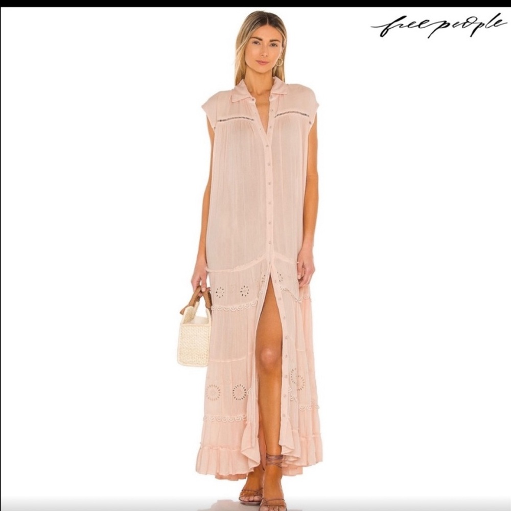Free People Pretty Cozy Maxi Dress